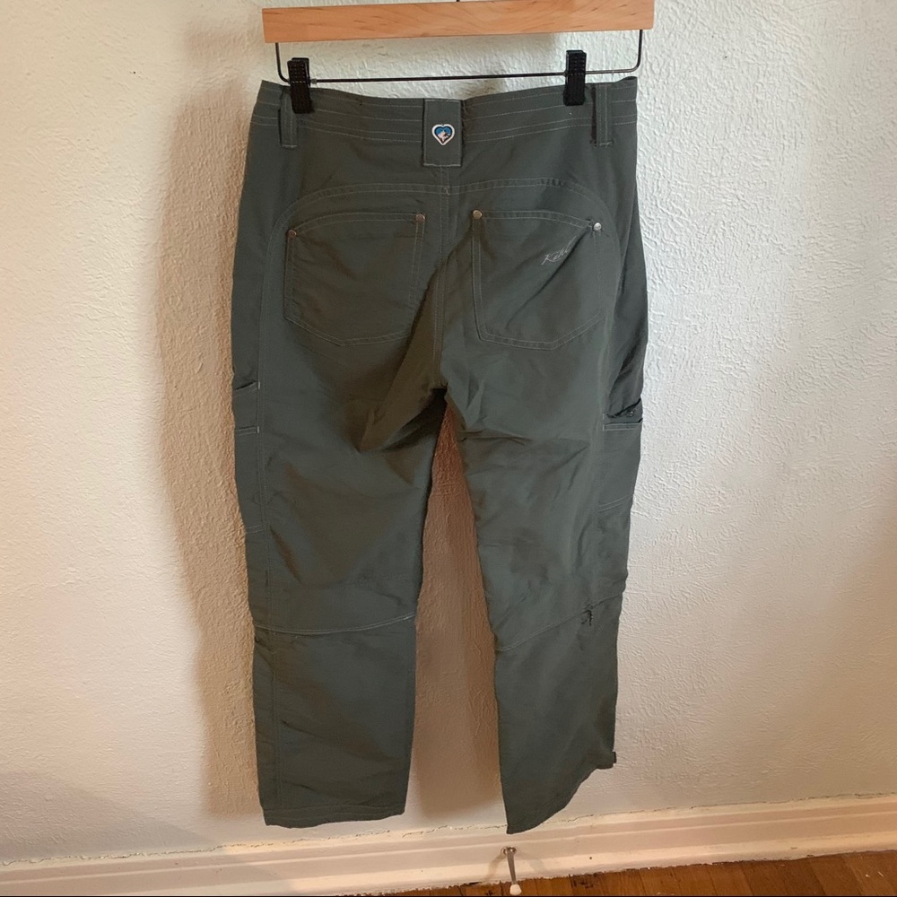 Kuhl Women's Olive Green Convertible Pants - Picture 7 of 12
